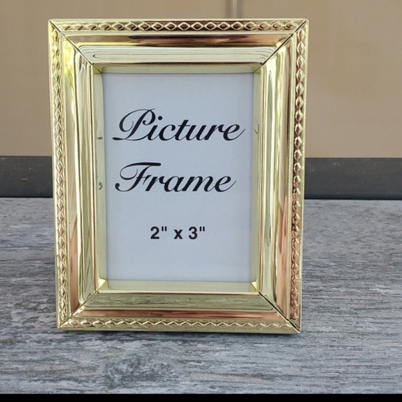 2X3 Classic  Gold Picture Frame - Picture 1 of 2